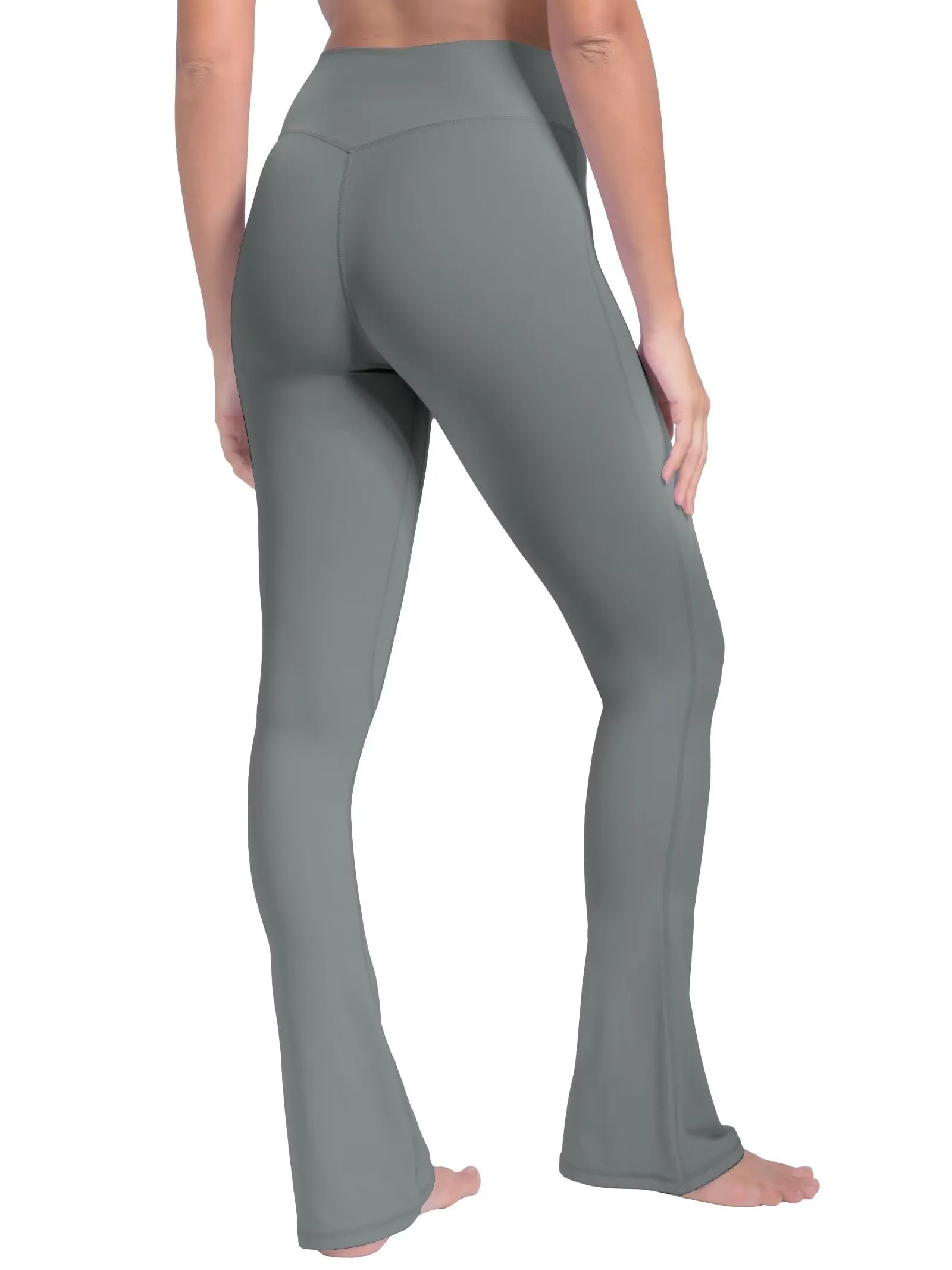 32“High Waist Mini Flared Leggings for Women