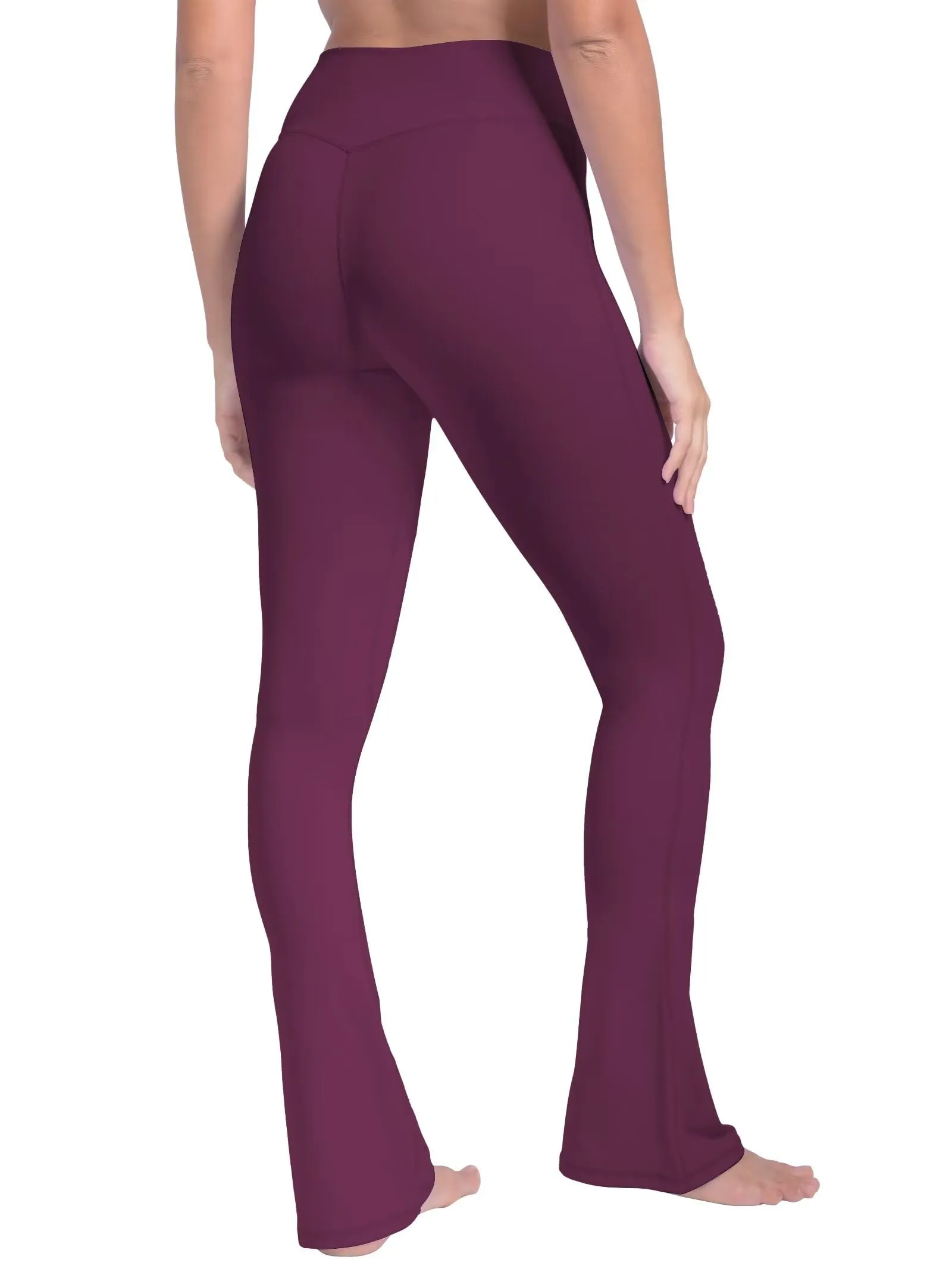 32“High Waist Mini Flared Leggings for Women