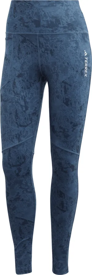 Adidas Women&#x27;s TERREX Multi Allover Print Leggings Wonste | Buy Adidas Women&#x27;s TERREX Multi Allover Print Leggings Wonste here | Outnorth