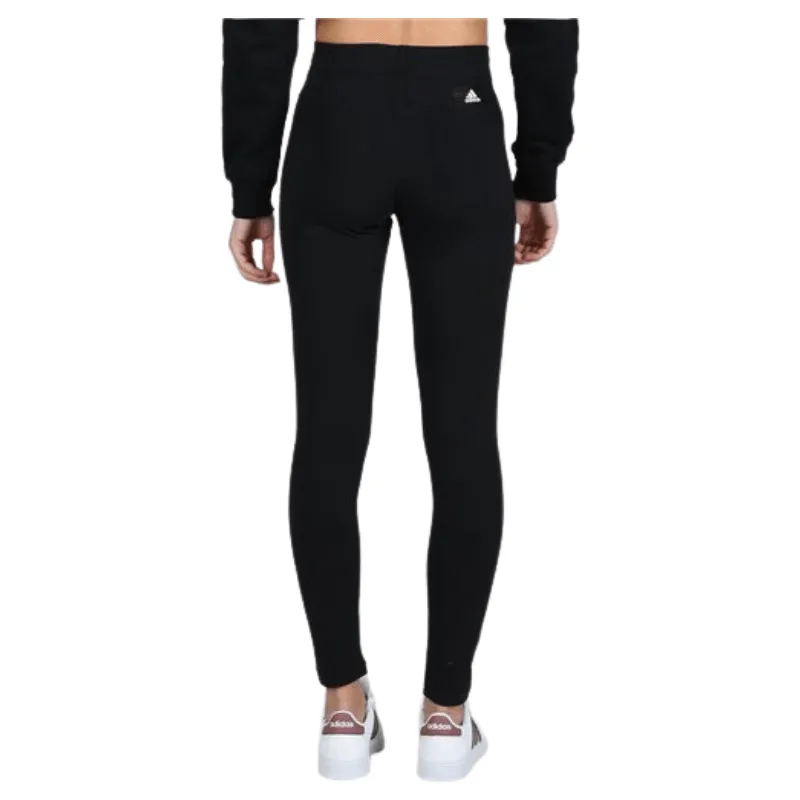 Adidas Womens Black Leggings Maxi Logo