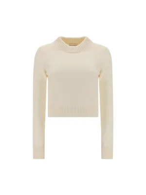 Alexander McQueen Crewneck Ribbed Jumper