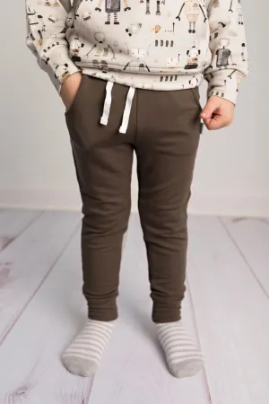 Ash Brown bamboo jogger