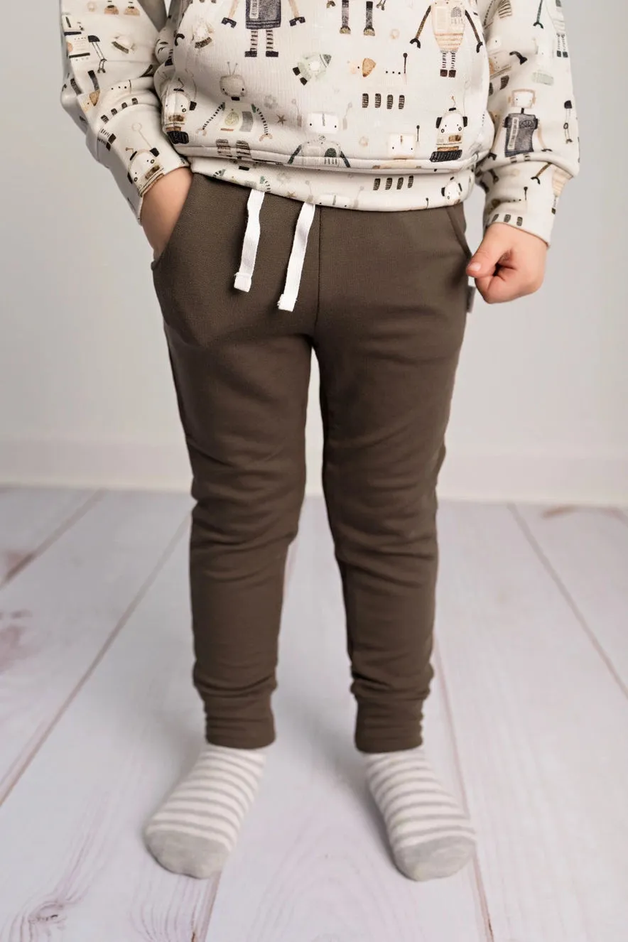 Ash Brown bamboo jogger