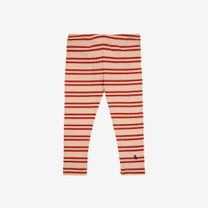 Baby Red Stripes Leggings