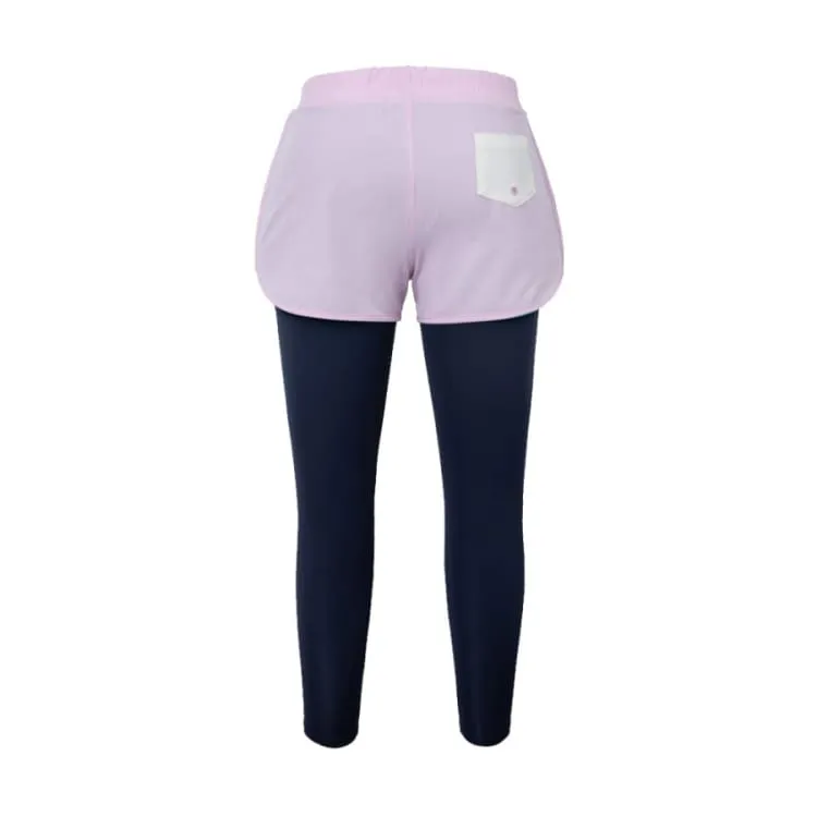 Barrel Kids Vibe 9" Leggings Shorts-PINK