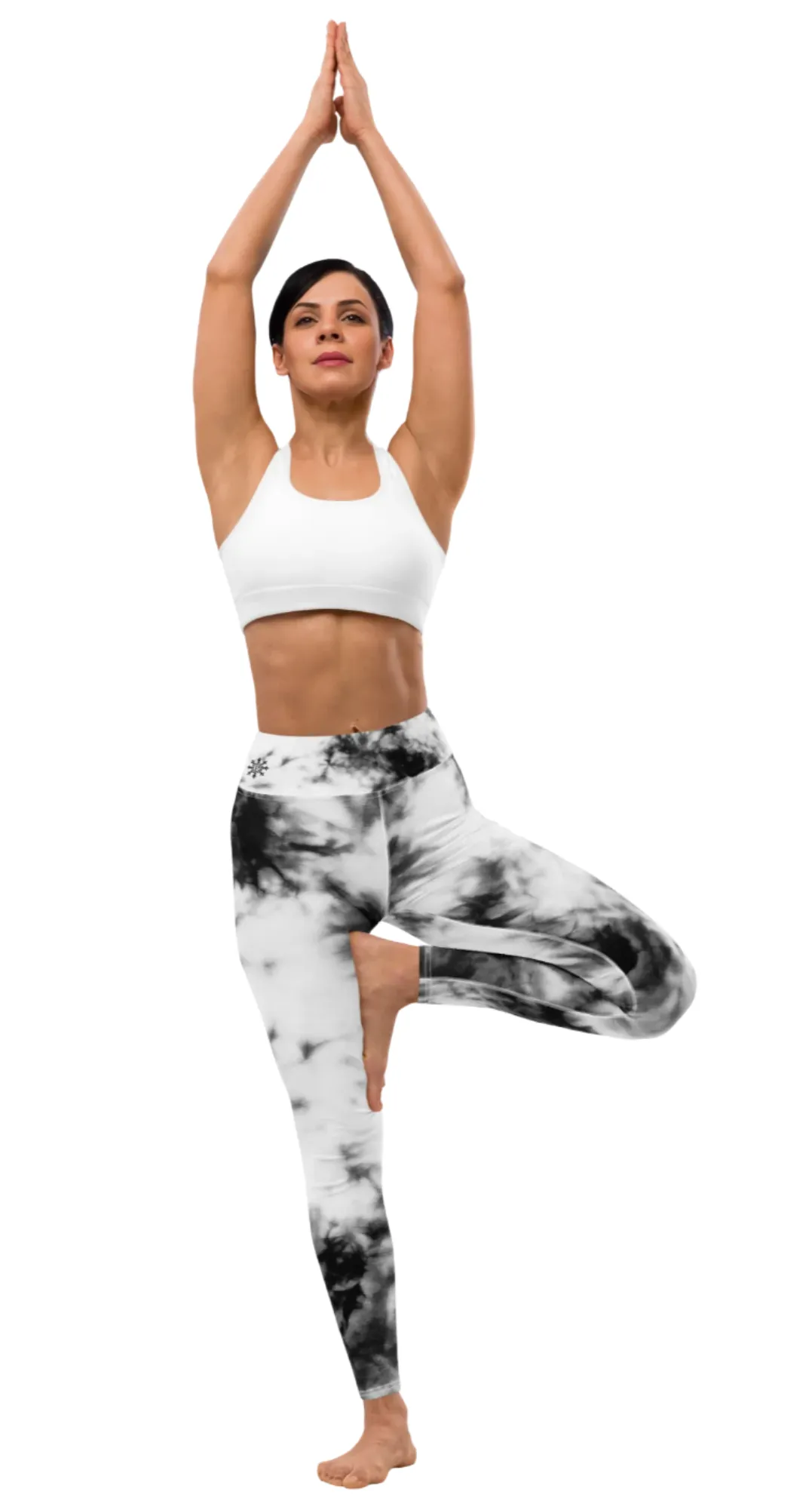 Black Tie Dye Leggings