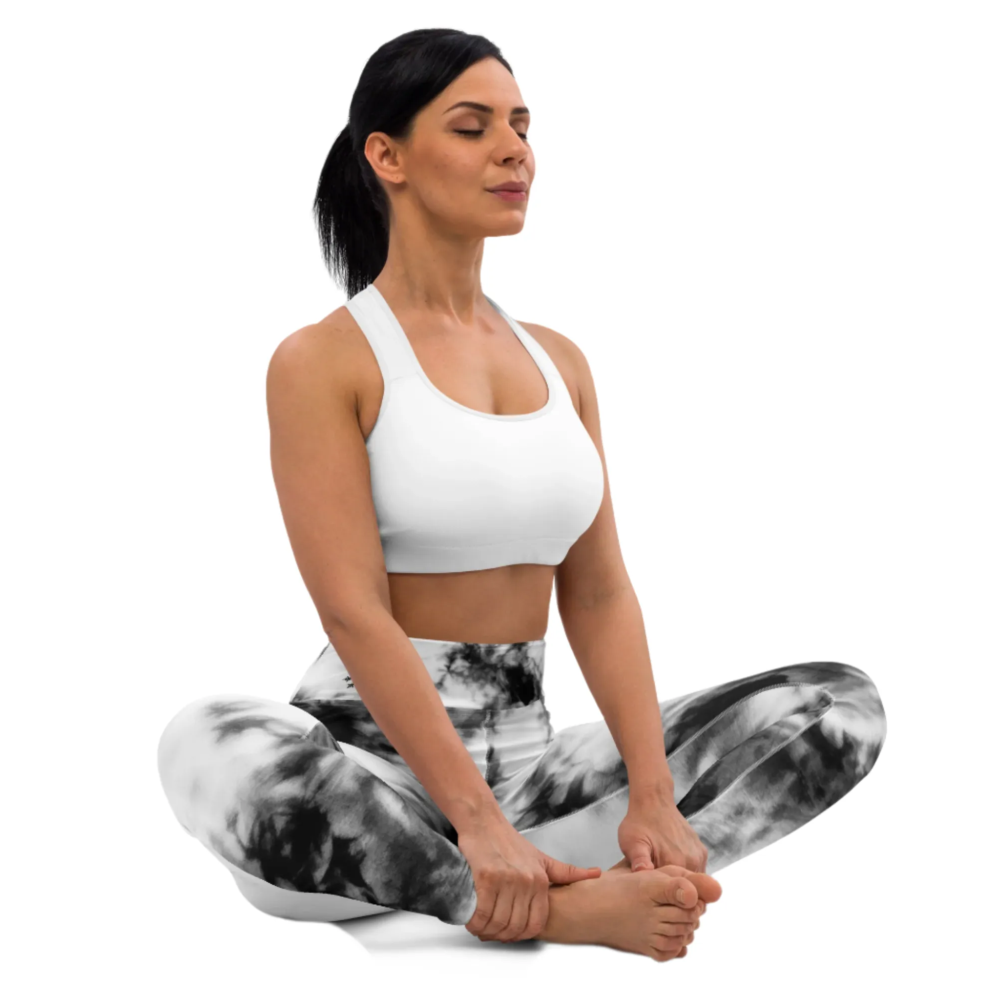 Black Tie Dye Leggings