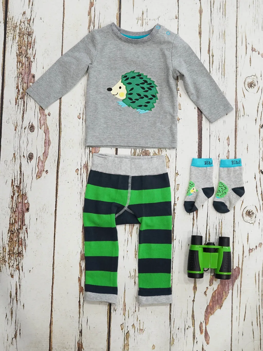 Blade and Rose Hedgehog Leggings 刺蝟彈力嬰兒屁屁褲(6-12m/1-2y/2-3y/3-4y)