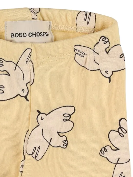 Bobo Choses   Birds print organic cotton leggings 