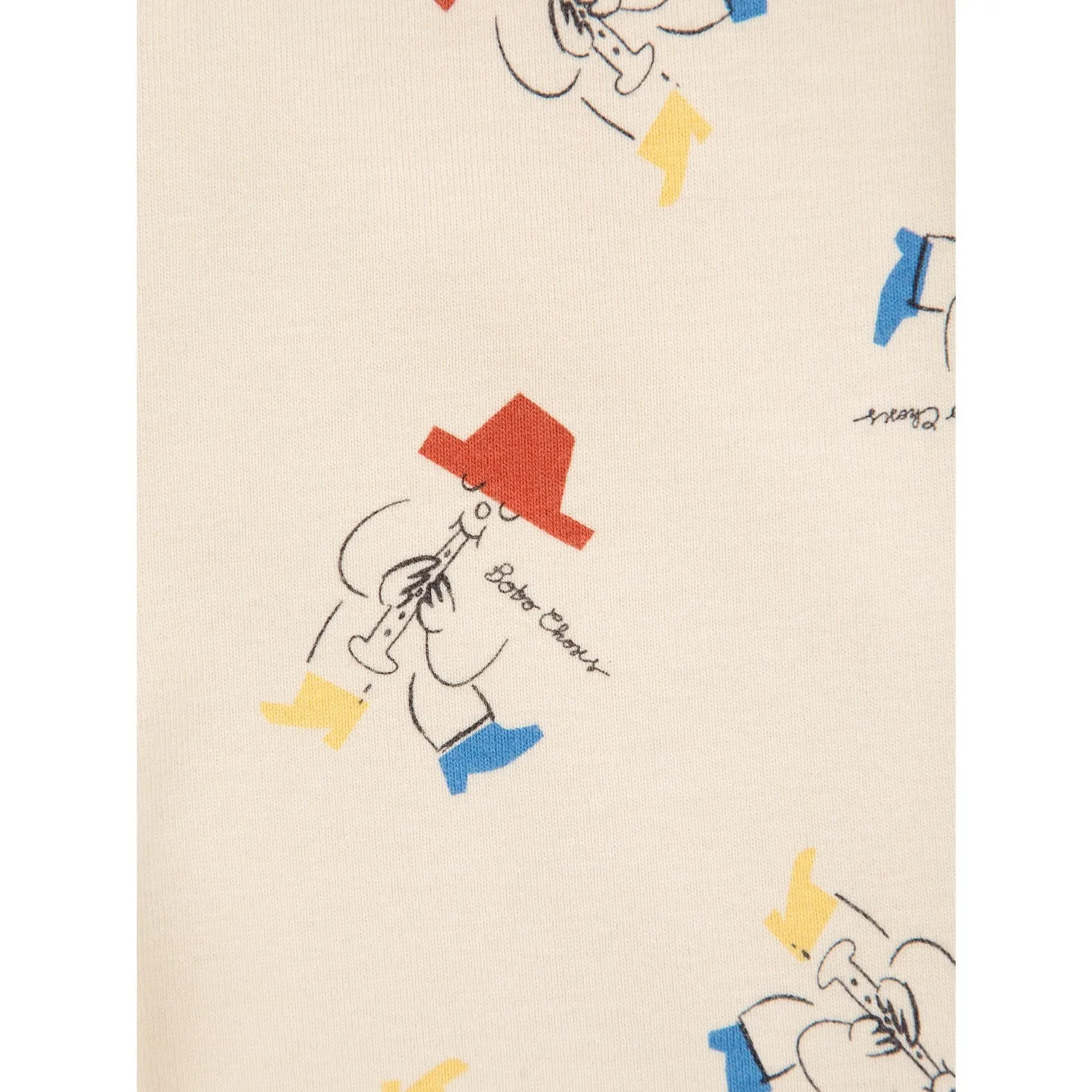 Bobo Choses White Magic Flute Player All Over Leggings