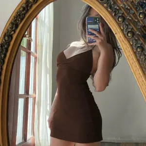 Bonnyshow Inaya Backless Mini Dress