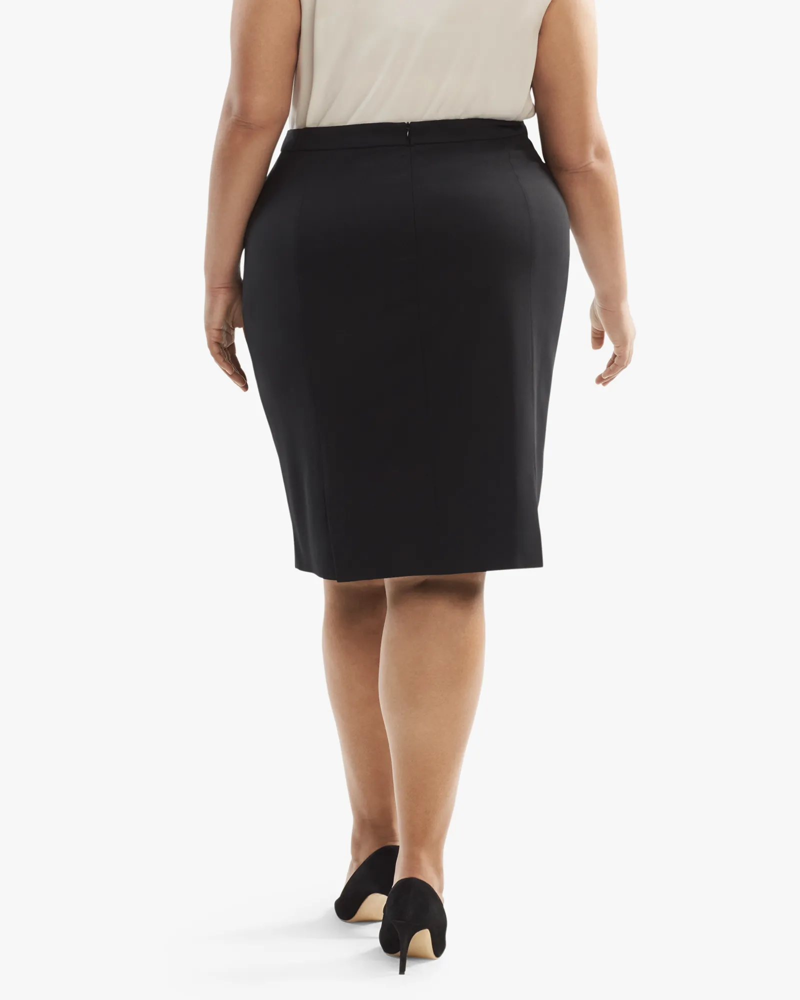 Cobble Hill Pencil Skirt | Black