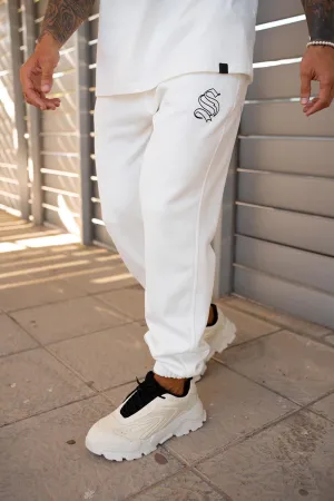 Core Logo Joggers - White