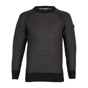 Dissident Jago raglan textured jumper in grey
