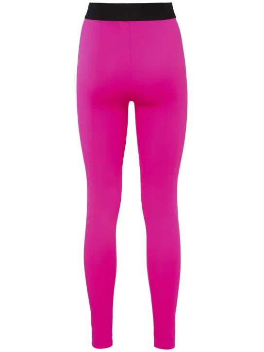 Dolce&amp;Gabbana   Logo stretch jersey leggings 
