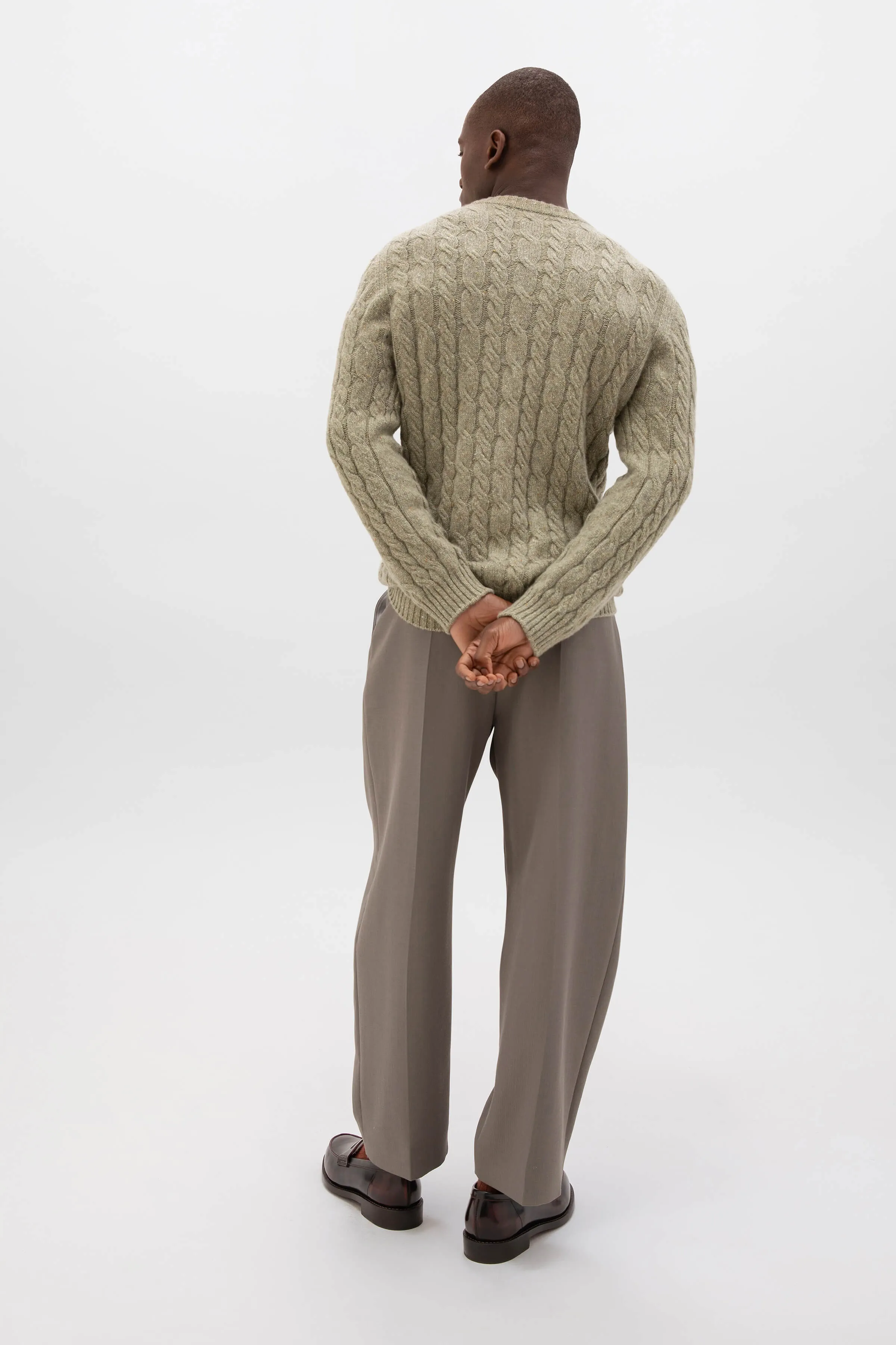 Donegal Cable Knit Jumper