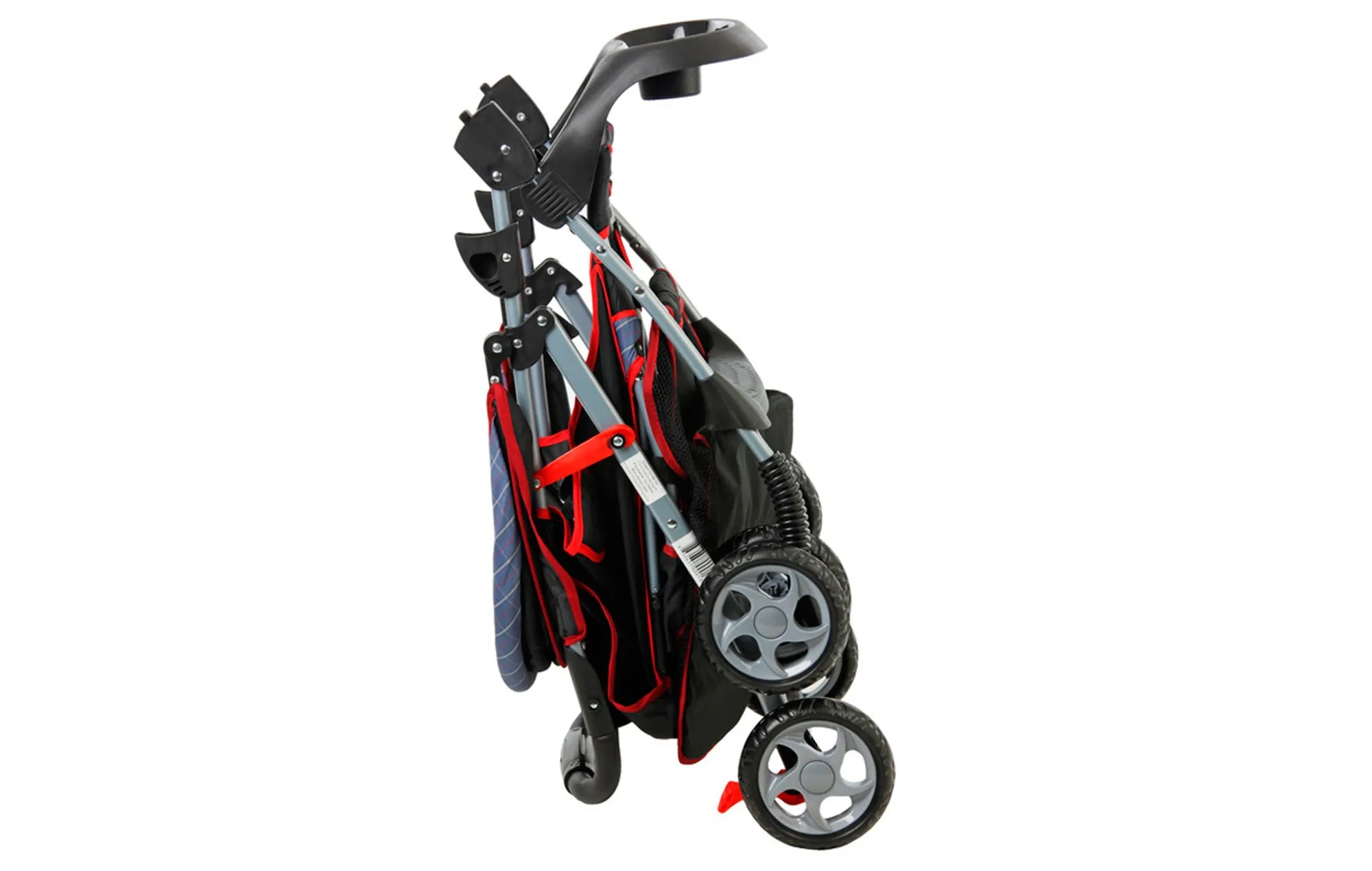 Dream On Me, Feather light Stroller, Black / Red