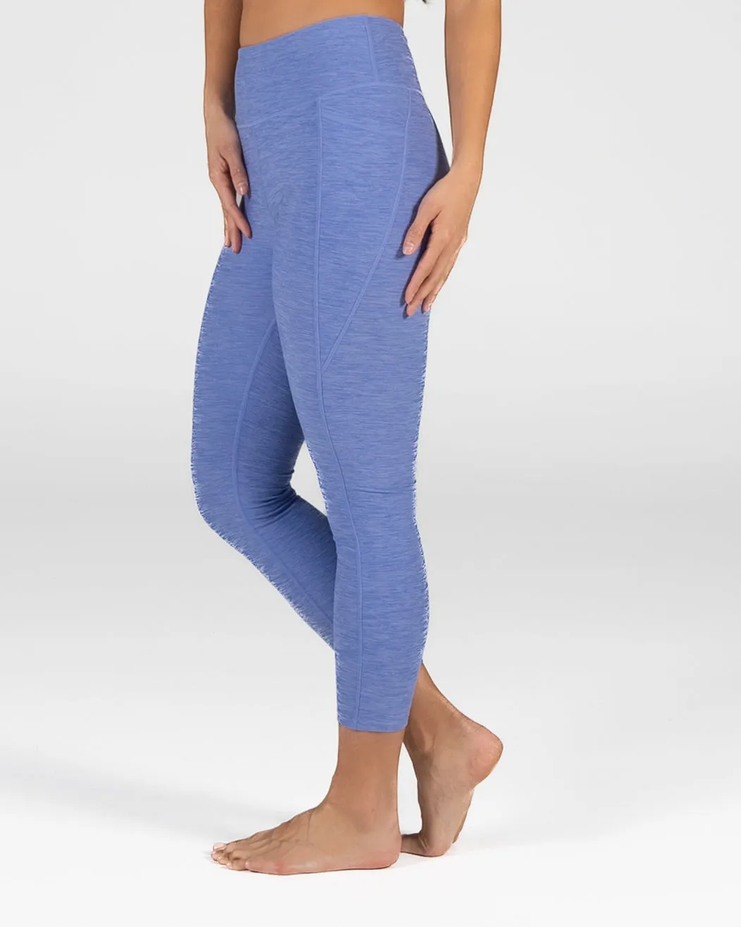 Dynamic Leggings - Heathered Wisteria - FINAL SALE