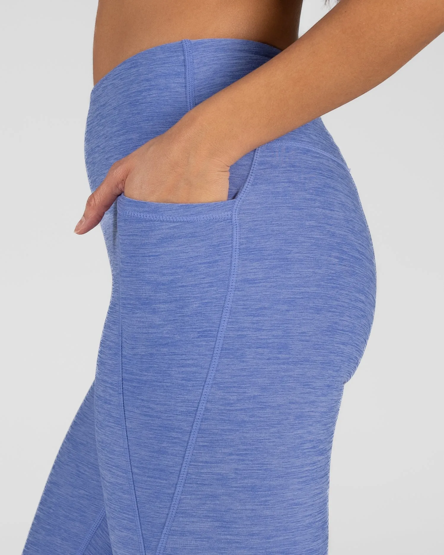 Dynamic Leggings - Heathered Wisteria - FINAL SALE
