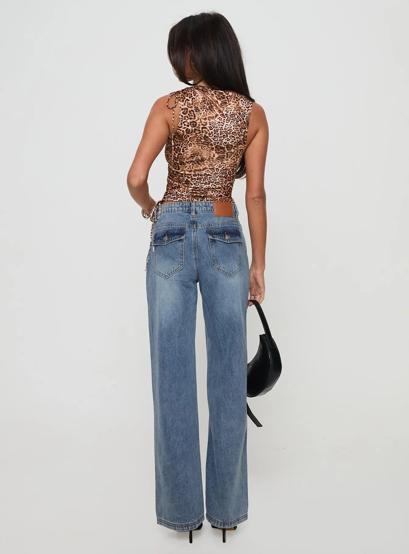 Everlong Jean Mid Blue Wash