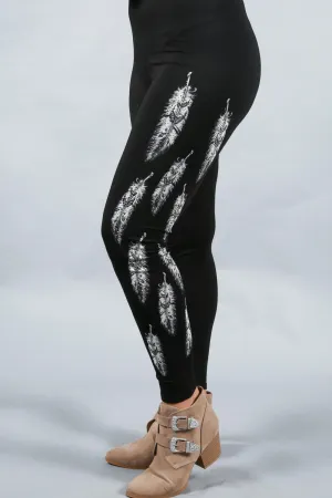 Feather Leggings