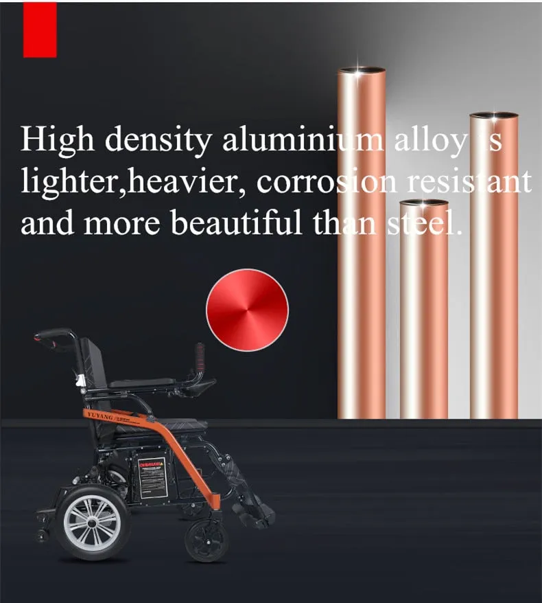 foldable lightweight electric wheelchair