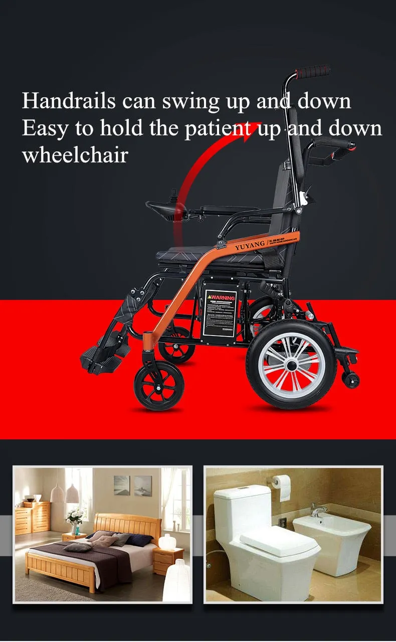 foldable lightweight electric wheelchair