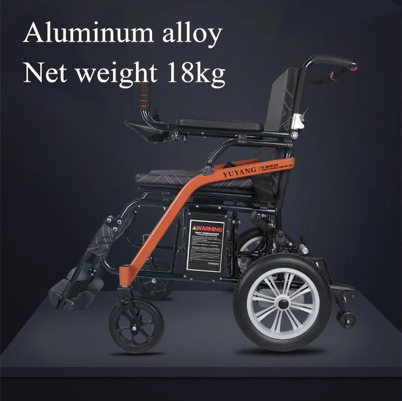 foldable lightweight electric wheelchair
