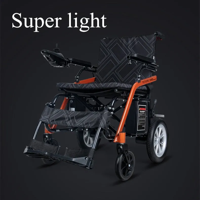 foldable lightweight electric wheelchair