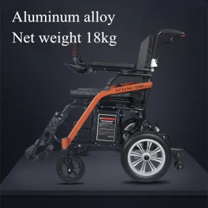 foldable lightweight electric wheelchair