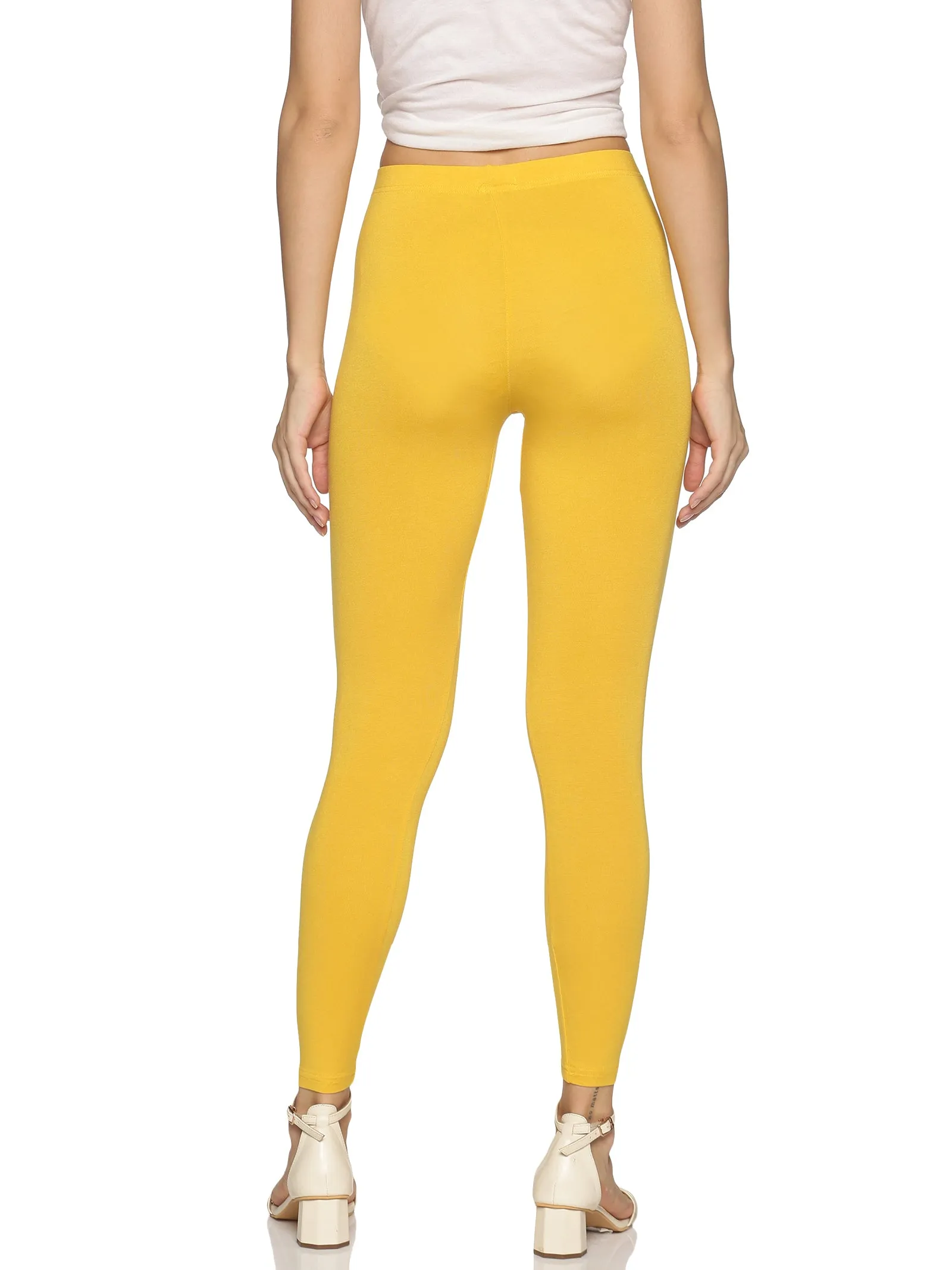 gold yellow ankle