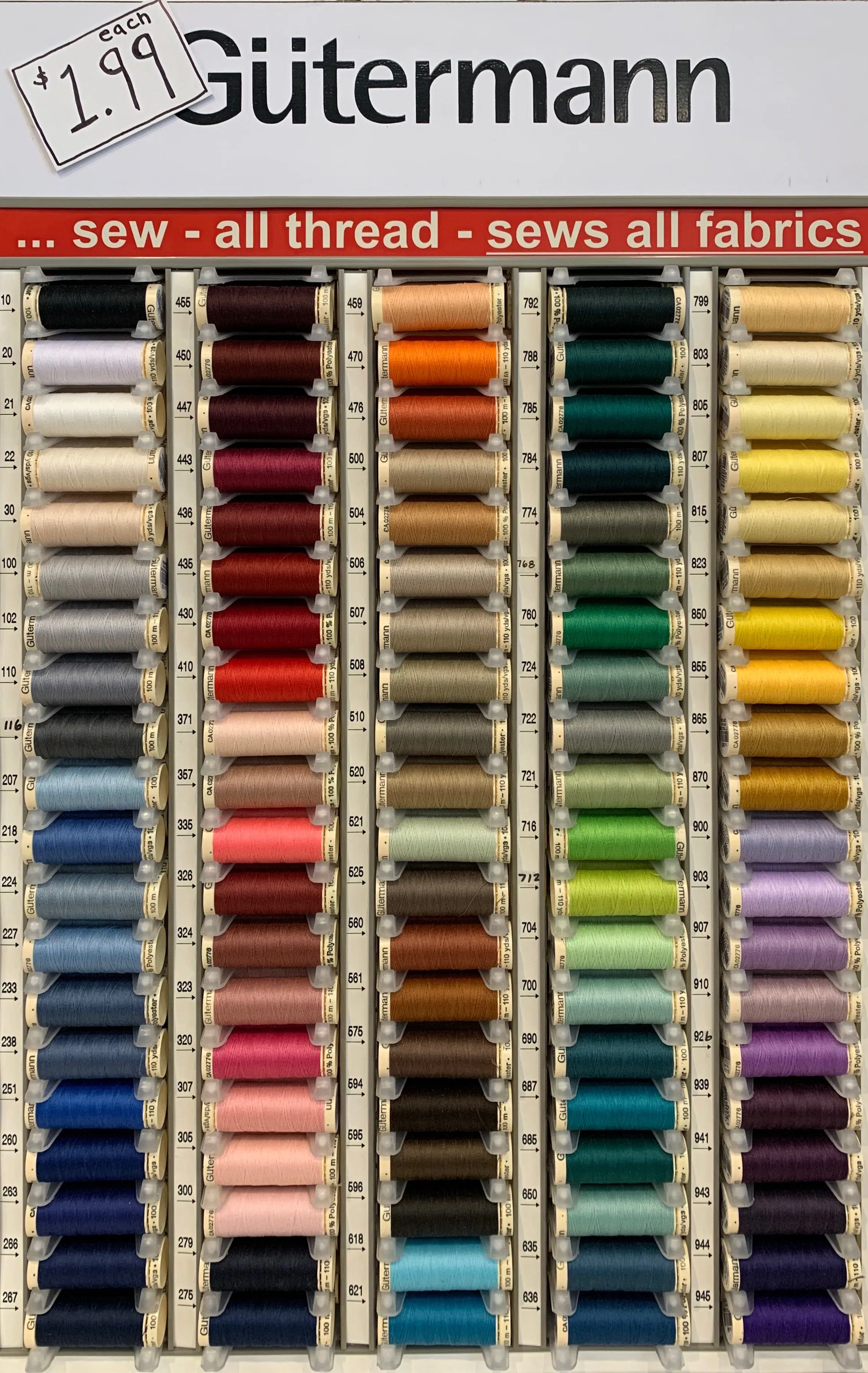 Gutermann Polyester Thread
