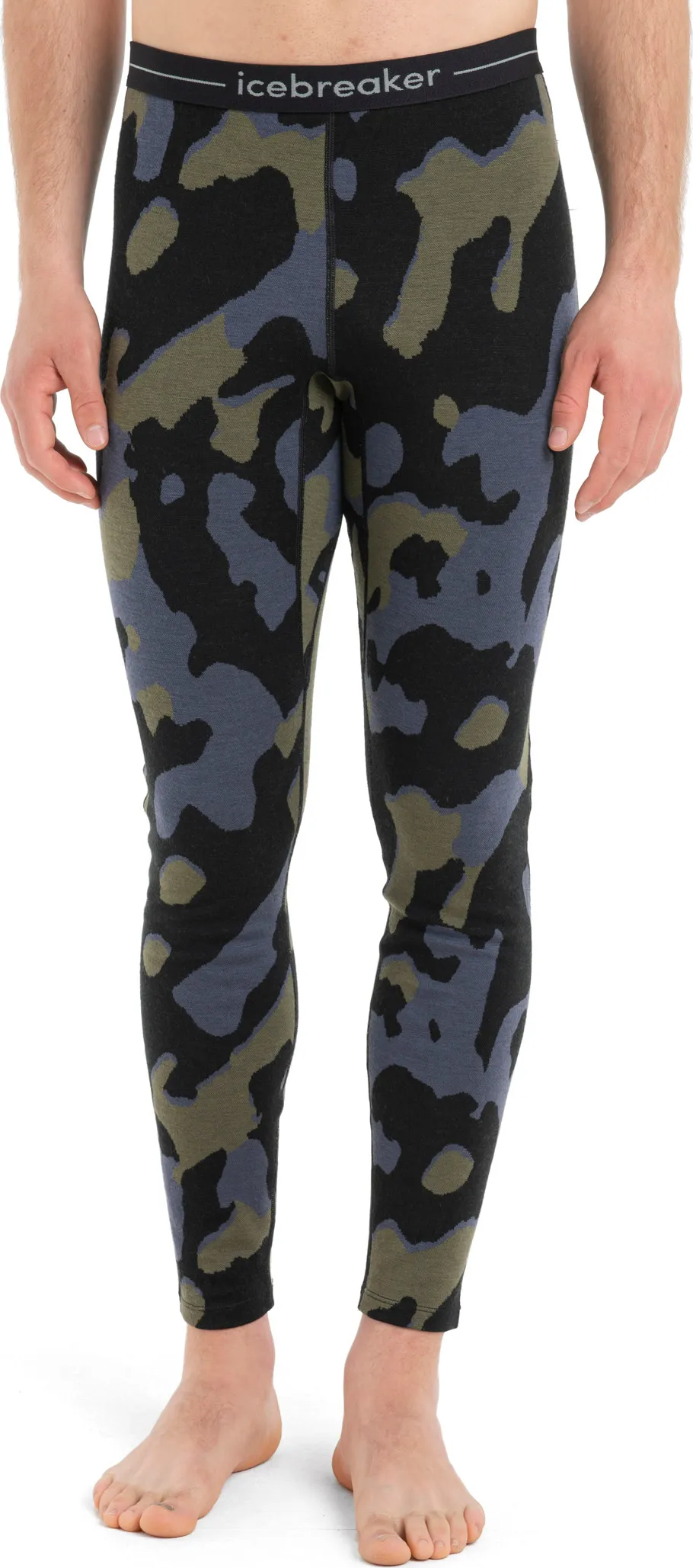 Icebreaker Men&#x27;s Mer 260 Vertex Leggings Natural Shades Black/Loden/Graphite | Buy Icebreaker Men&#x27;s Mer 260 Vertex Leggings Natural Shades Black/Loden/Graphite here | Outnorth