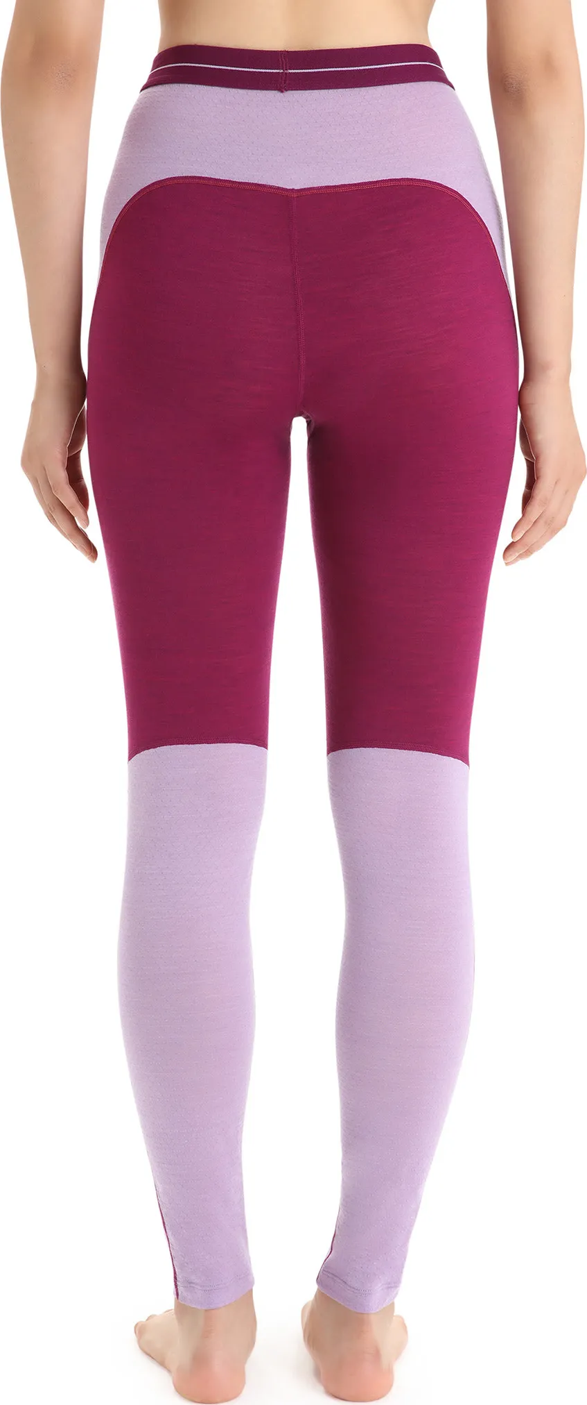 Icebreaker Women&#x27;s 125 Zoneknit™ Leggings Go Berry/Purple Gaze/Cb | Buy Icebreaker Women&#x27;s 125 Zoneknit™ Leggings Go Berry/Purple Gaze/Cb here | Outnorth