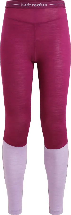 Icebreaker Women&#x27;s 125 Zoneknit™ Leggings Go Berry/Purple Gaze/Cb | Buy Icebreaker Women&#x27;s 125 Zoneknit™ Leggings Go Berry/Purple Gaze/Cb here | Outnorth