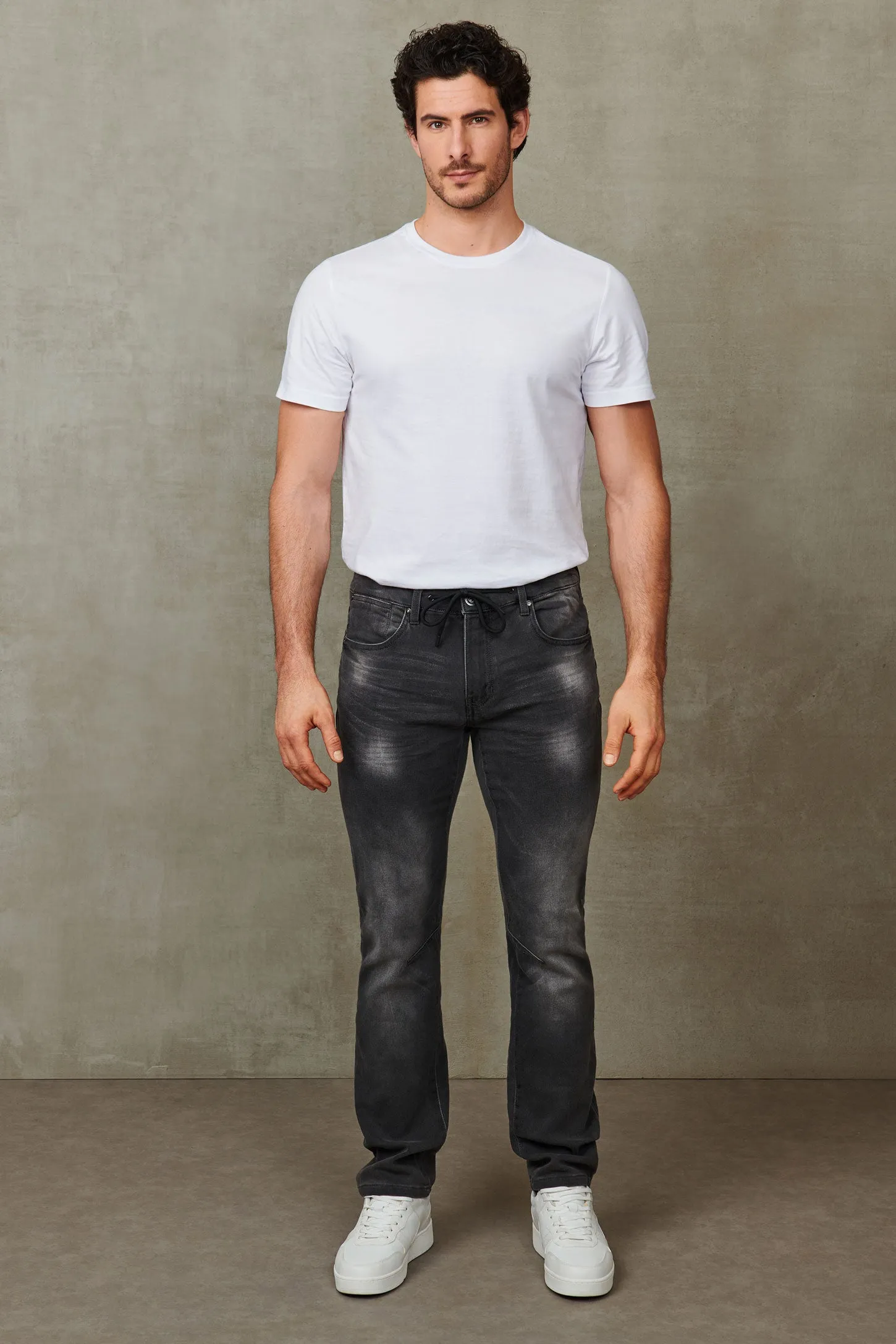 Jeans jambe étroite 32'' - Homme