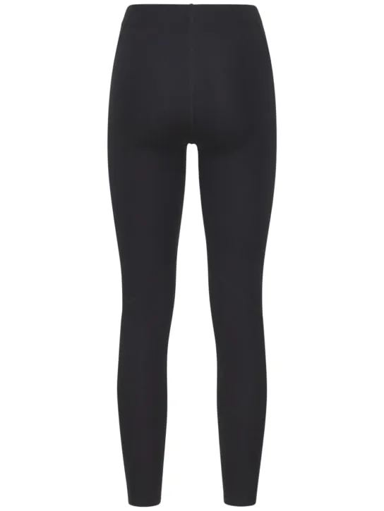 Jil Sander   Logo stretch technical jersey leggings 