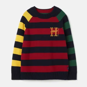 Joules Boys Harry Potter Hogwarts Stripe Jumper