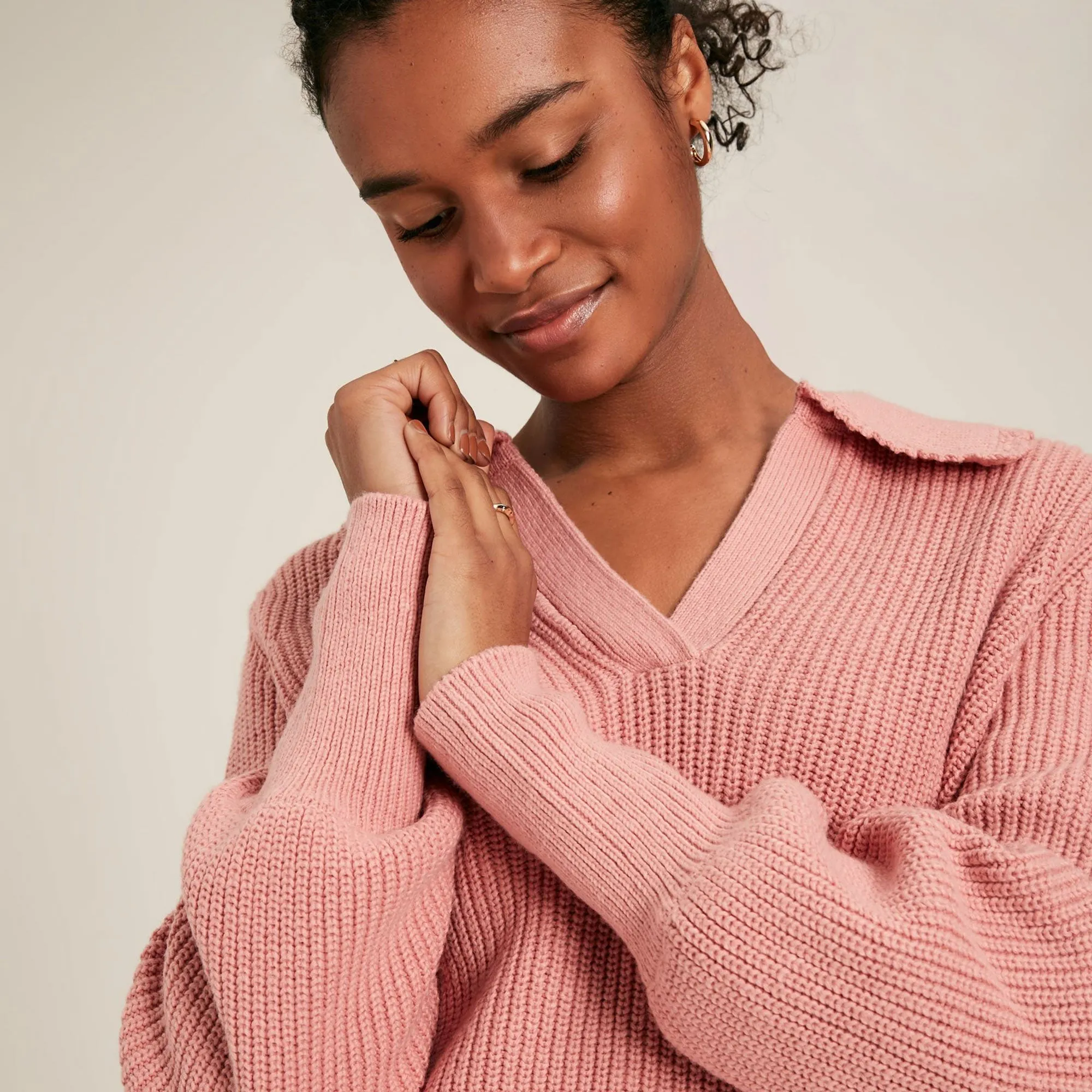 Joules Ladies Evangeline Crochet Jumper