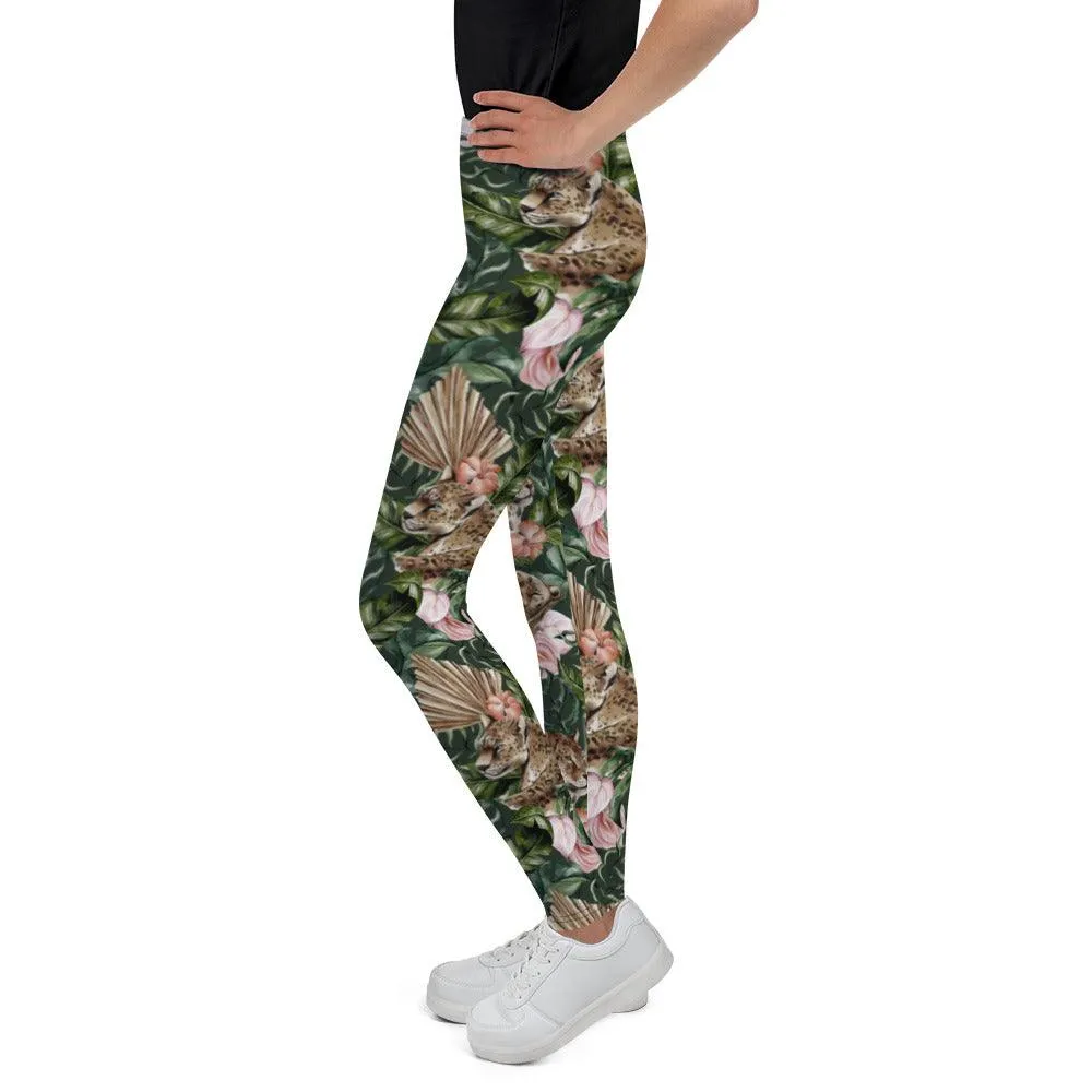 Jungle Tiger Youth Leggings
