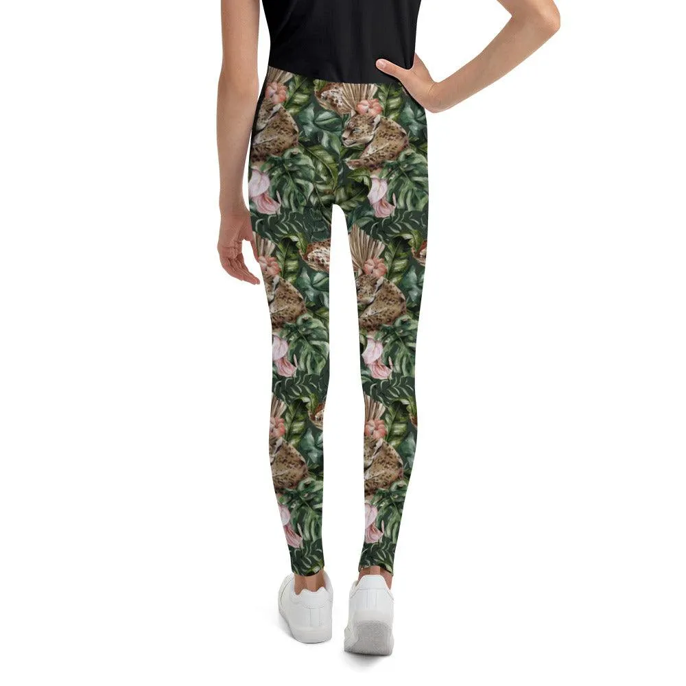 Jungle Tiger Youth Leggings