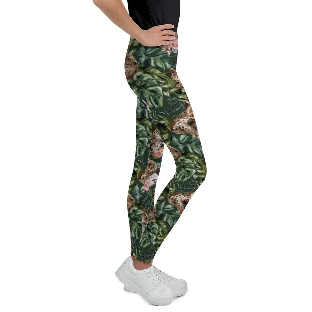 Jungle Tiger Youth Leggings