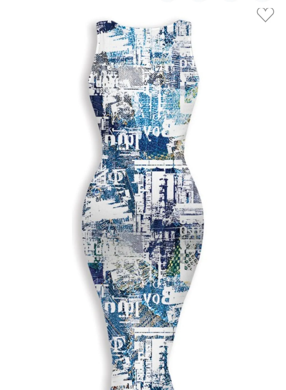 Just for entertainment denim print