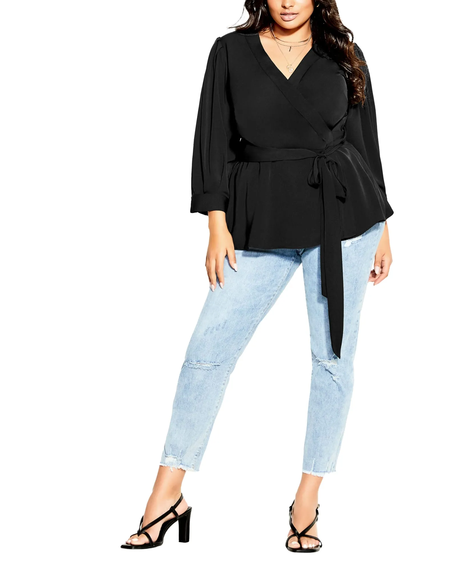 Kiara Sultry Top | Black