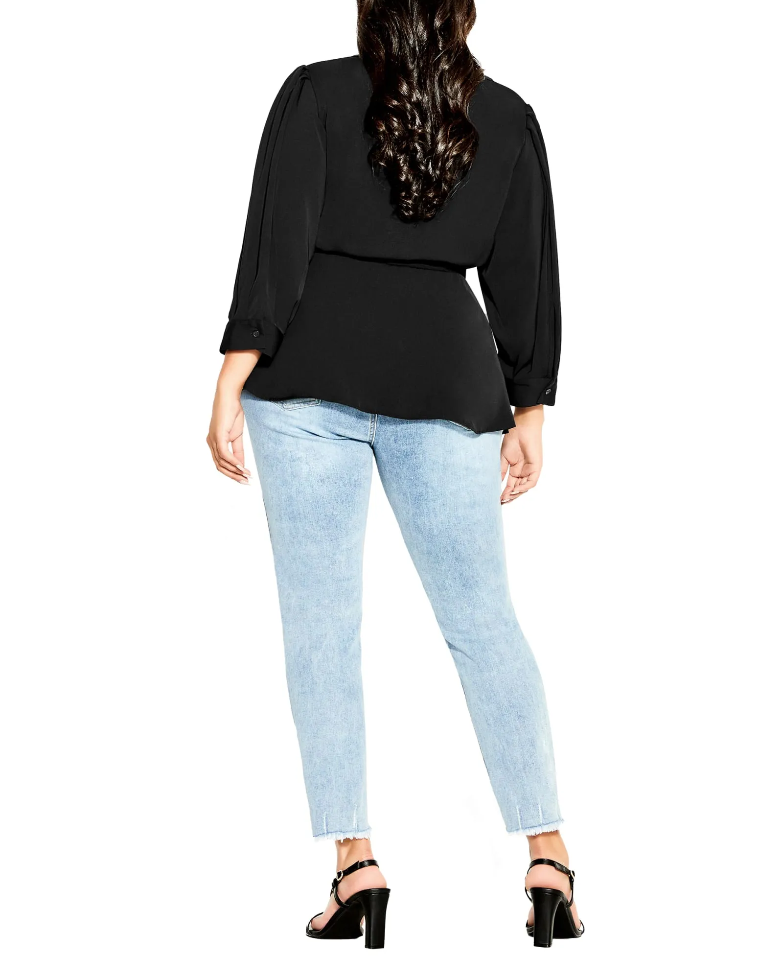 Kiara Sultry Top | Black