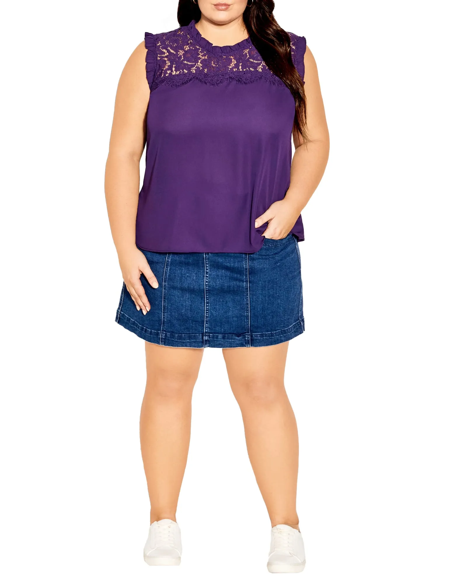 Lace Angel Top | PETUNIA
