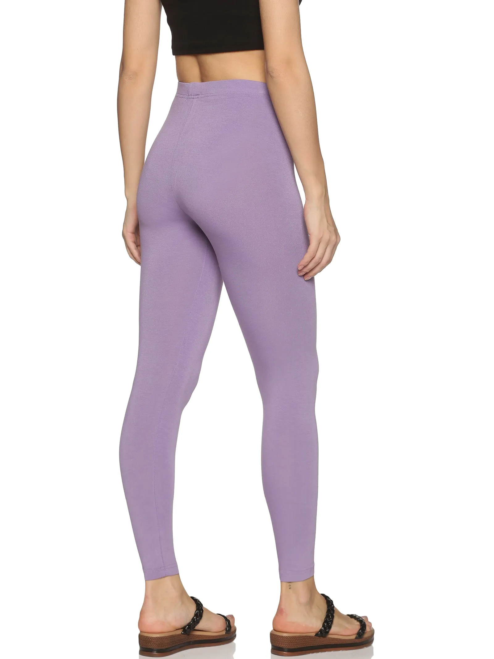 Lavender ankle