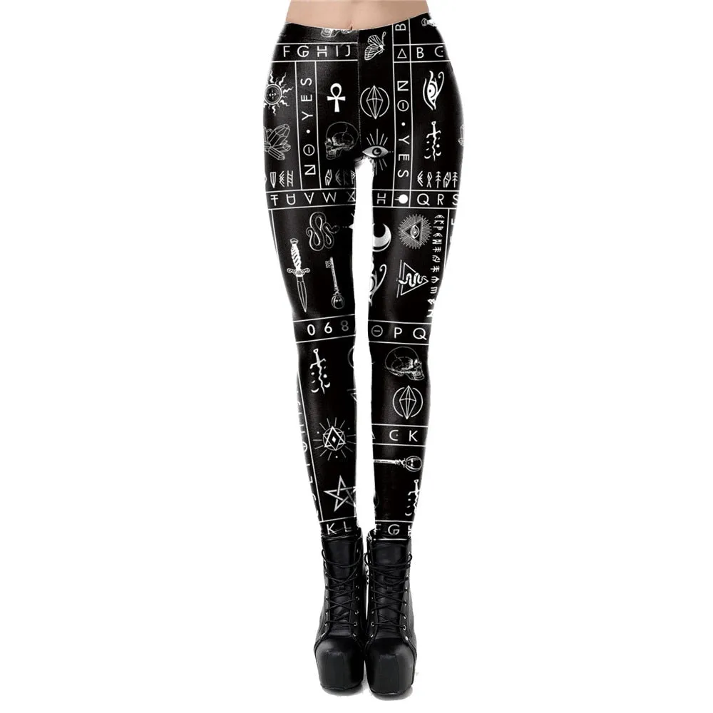 Leggings Fashion Gothique