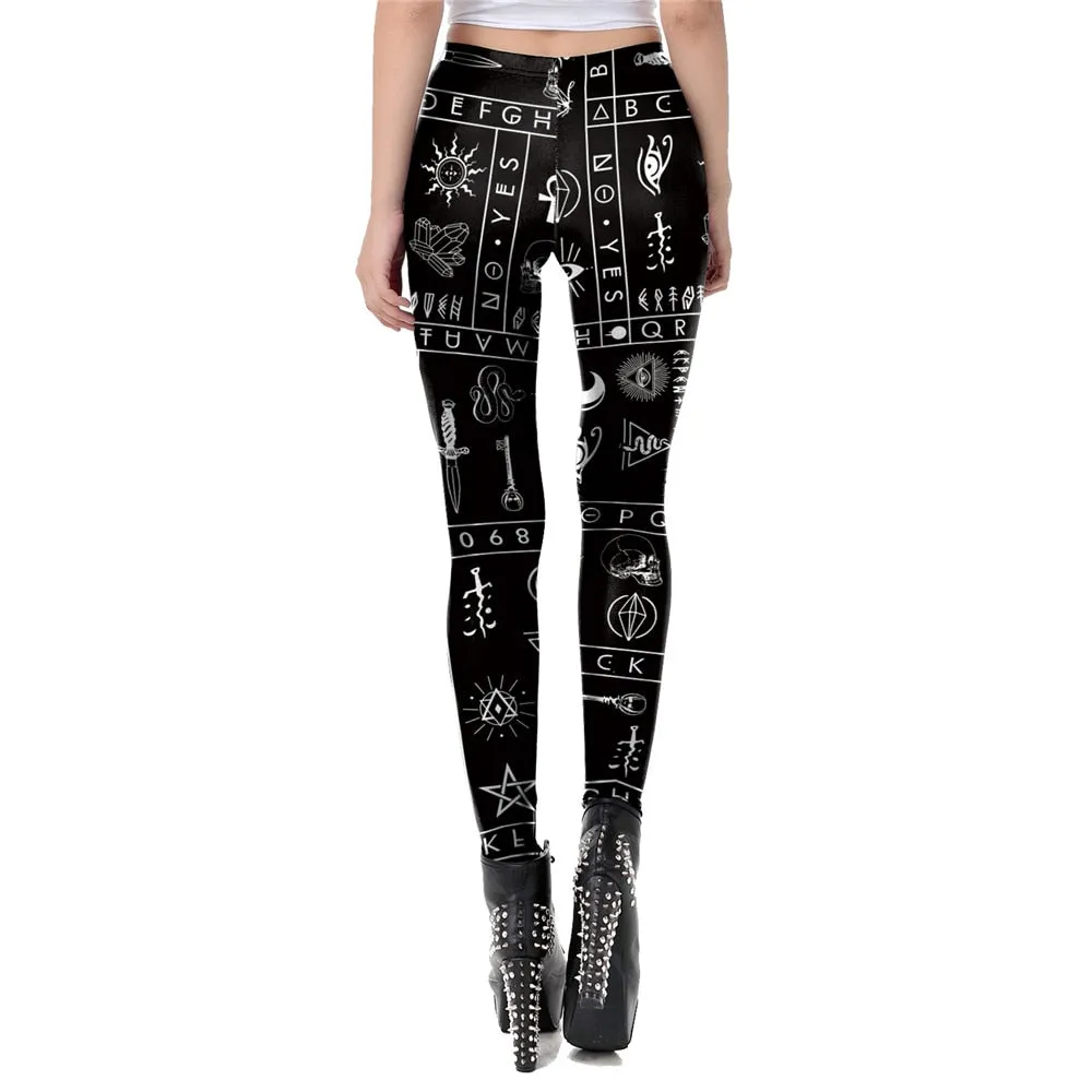 Leggings Fashion Gothique