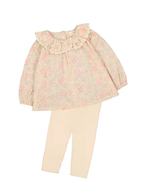 Lissou Blouse & Leggings Set
